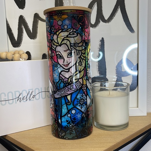 Custom Princess Stained Glass 25oz. Tumbler - Picture 5 of 5